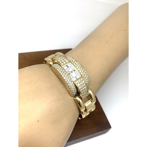 Chopard Women's Watch 41/6569 La Strada 18k Yellow Gold Diamond Swiss Quartz - Picture 5 of 15